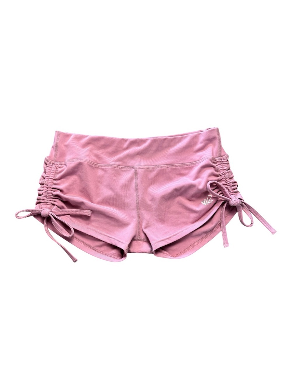 Jed North Dusty Pink Ruched Side Athletic Shorts Size M - Flattering Fit